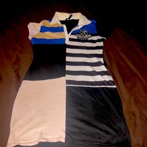 Dereon multiple colors dress khaki navy blue black white  extra large